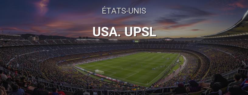 Championnat des États-Unis. UPSL logo