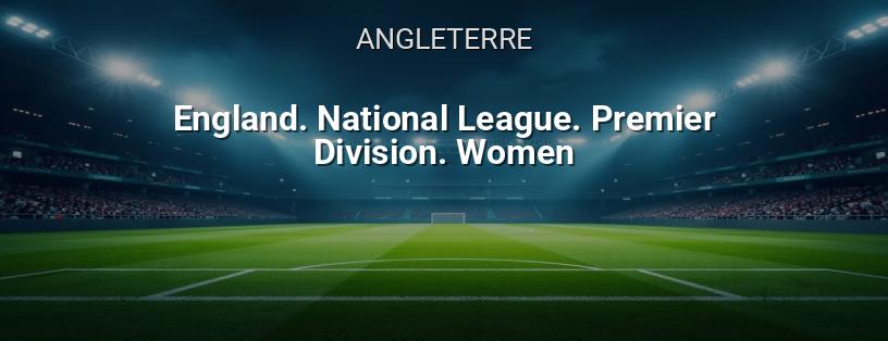 Championnat d'Angleterre. National League. Premier Division. Femmes logo