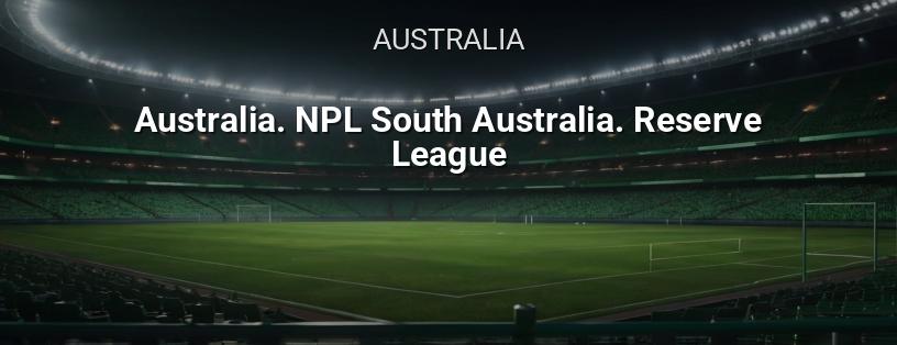Campionato Australiano. Premier League del Sud Australia. Riserve logo