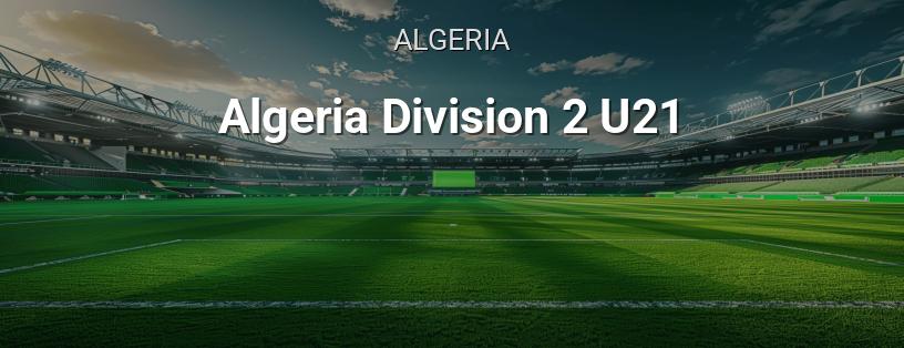Campionato Algerino. Division 2 Under 21 logo