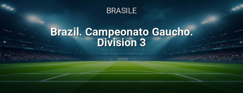 Campionato Brasiliano. Lega Gaucho. Division 3 logo