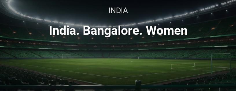 Campionato Indiano. Bangalore. Donne logo