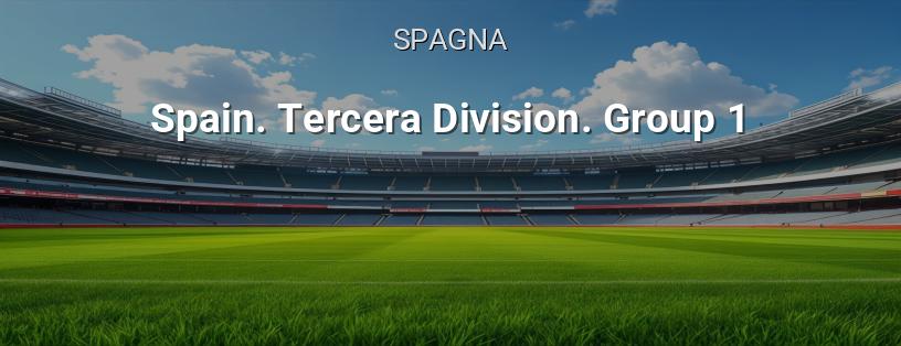 Campionato Spagnolo. Terza Divisione. Gruppo 1 logo