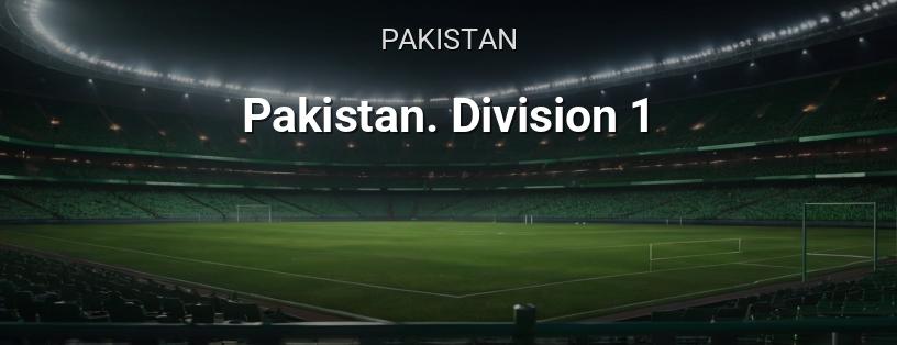 Campionato del Pakistan. 1ª Divisione logo