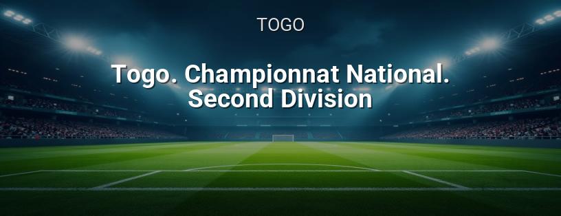 Campionato del Togo. Seconda Divisione logo