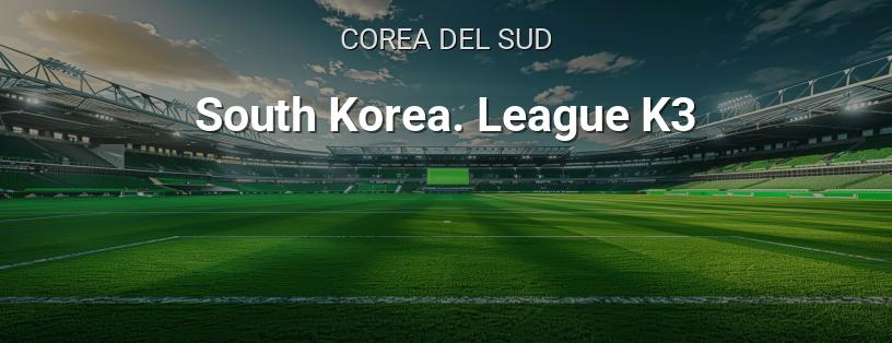 Campionato della Corea del Sud. K3 League logo