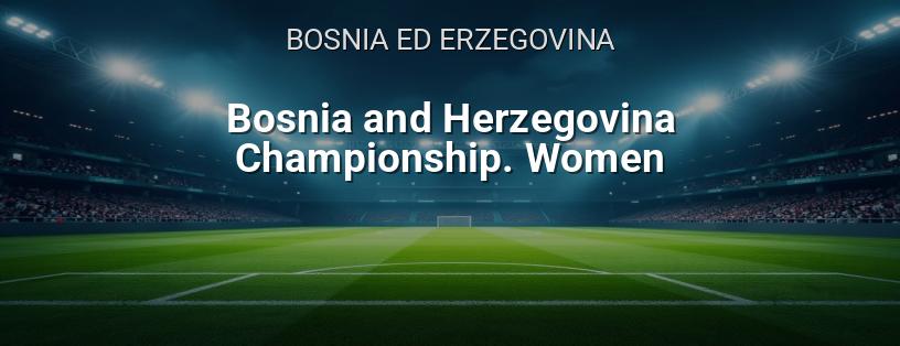 Campionato di Bosnia ed Erzegovina Femminile logo
