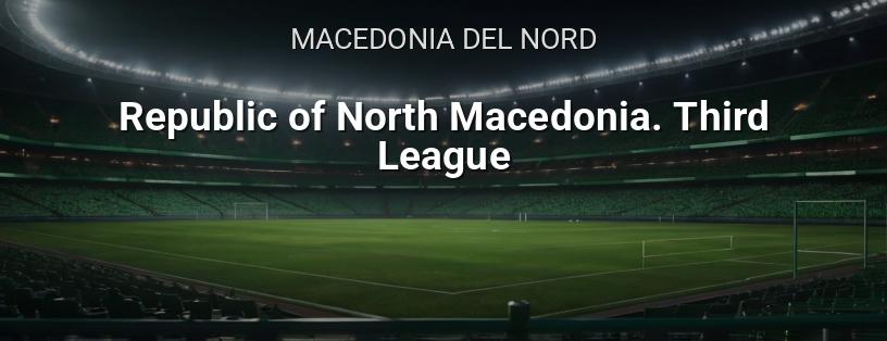 Campionato della Macedonia del Nord. Terza Lega logo