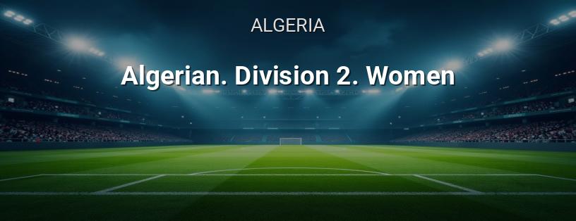 Campionato Algerino. Division 2. Donne logo