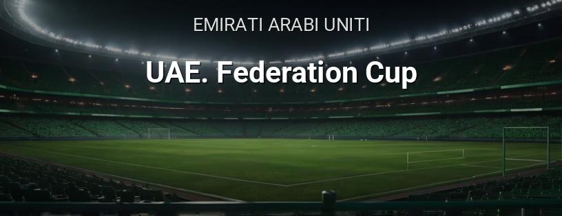 UAE. Coppa Federazione logo