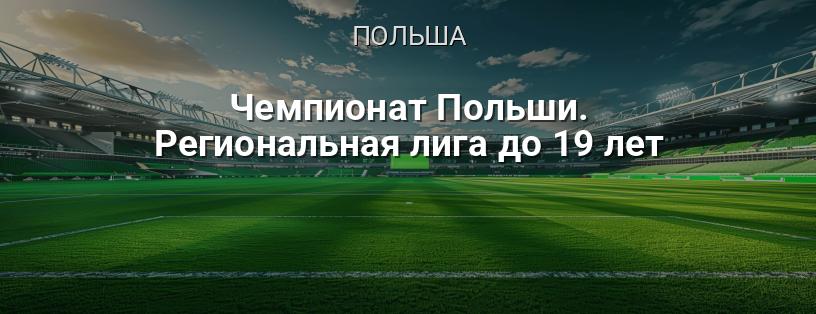 Чемпионат Польши. Региональная лига до 19 лет логотип