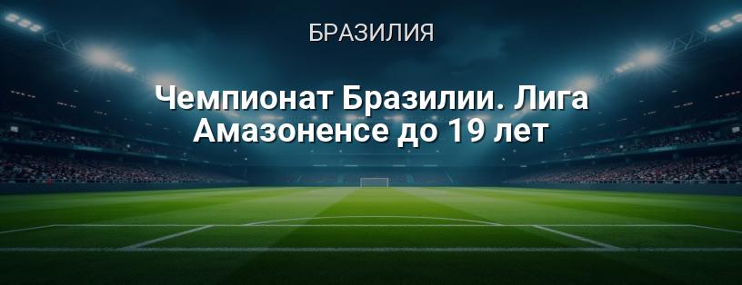 Чемпионат Бразилии. Лига Амазоненсе до 19 лет логотип
