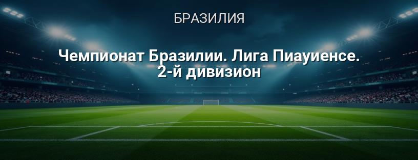 Чемпионат Бразилии. Лига Пиауиенсе. 2-й дивизион логотип