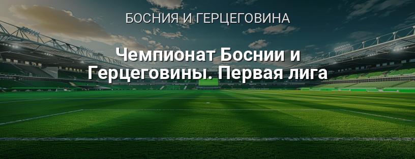 Чемпионат Боснии и Герцеговины. Первая лига логотип