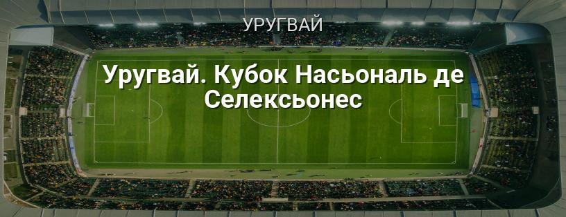 Уругвай. Кубок Насьональ де Селексьонес логотип