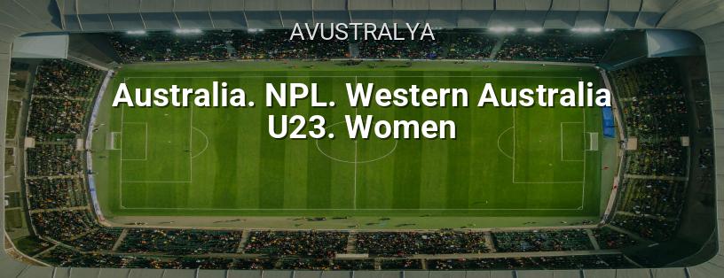 Avustralya Şampiyonası. Batı Avustralya Premier Ligi U23 Kadınlar logo