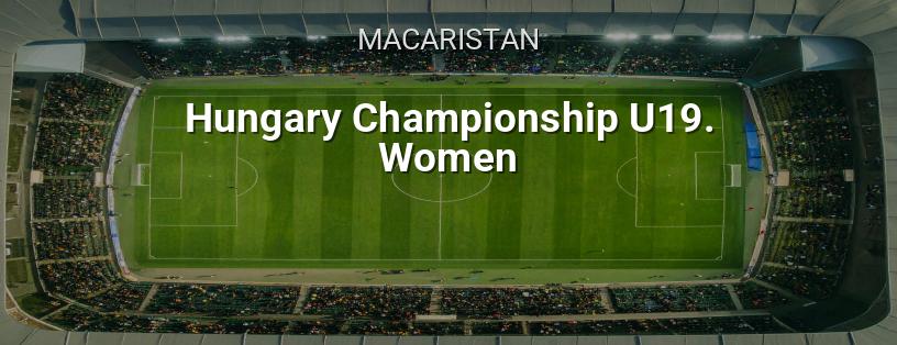 Macaristan U19 Kadınlar Şampiyonası logo