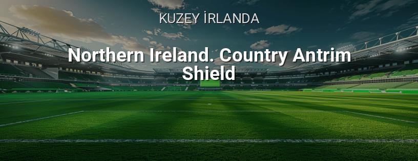 Kuzey İrlanda Şampiyonası. County Antrim Shield logo