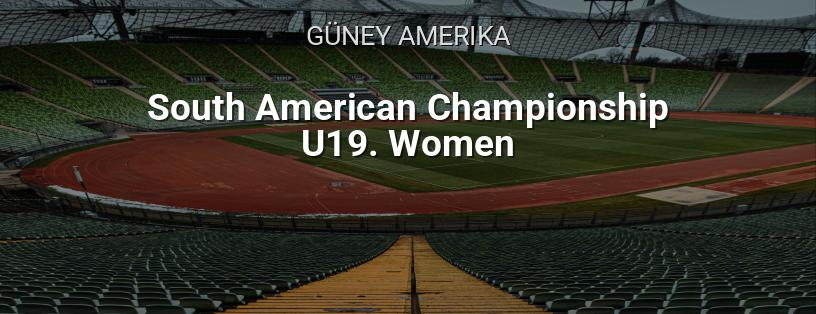 Güney Amerika U19 Kadınlar Şampiyonası logo
