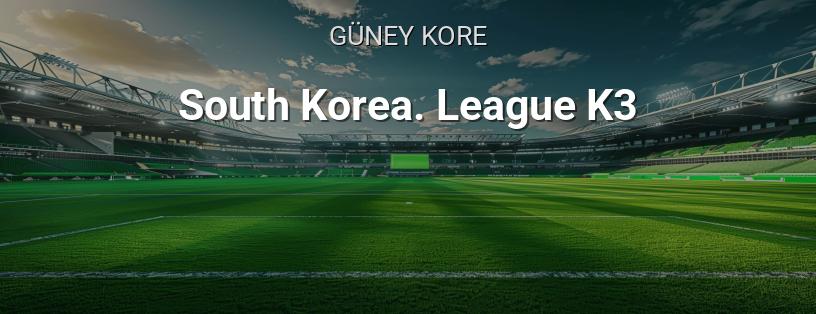 Güney Kore Şampiyonası. K3 League logo