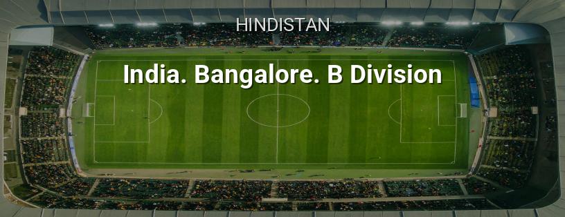 Hindistan Şampiyonası. Bangalore. B Divisyonu logo