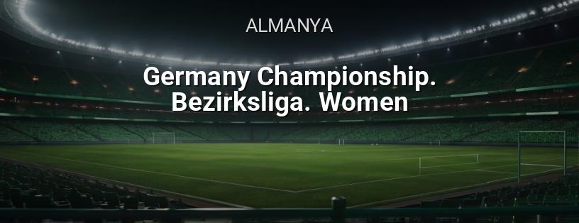 Almanya Şampiyonası. Bezirksliga. Kadınlar logo