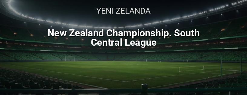Yeni Zelanda Şampiyonası. Güney-Merkez Ligi logo