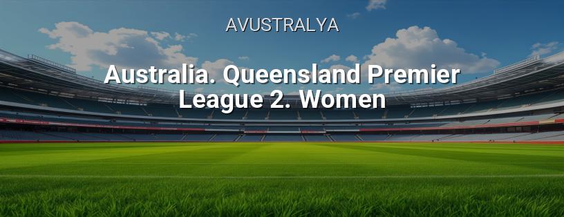 Avustralya Şampiyonası. Queensland Premier Ligi 2. Kadınlar logo