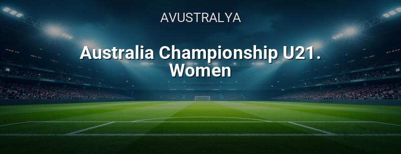 Avustralya U21 Kadınlar Şampiyonası logo