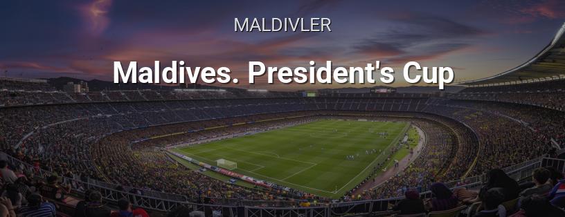 Maldivler. Cumhurbaşkanı Kupası logo
