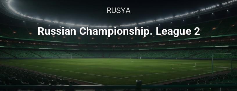 Rusya. 2. Lig. B Bölümü logo