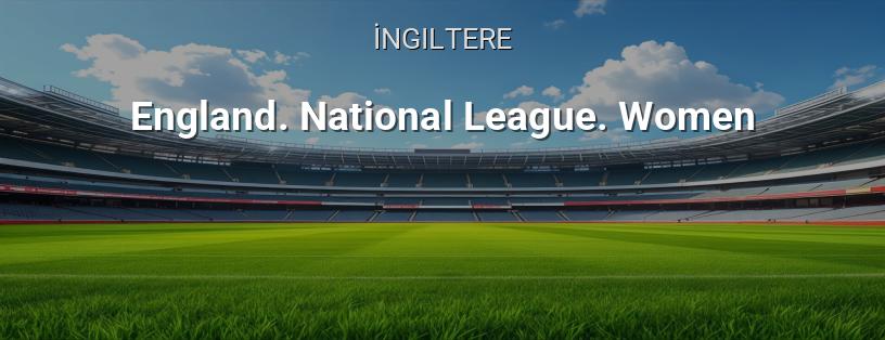 İngiltere Şampiyonası. National League. Kadınlar logo