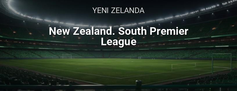 Yeni Zelanda Şampiyonası. Southern Premier League logo
