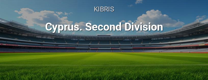 Kıbrıs Şampiyonası. 2. Lig logo