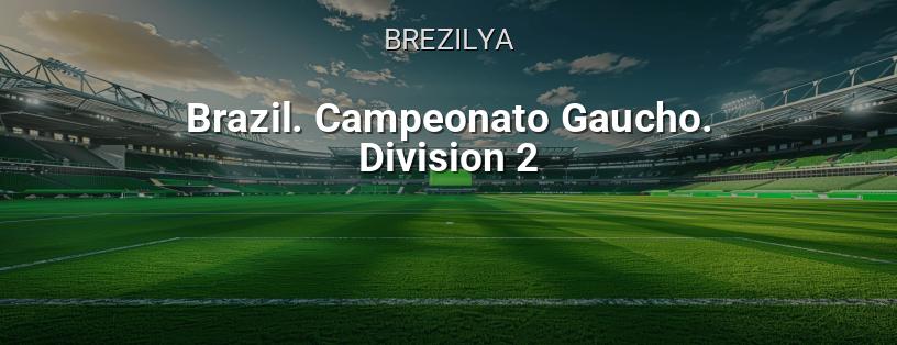 Brezilya Şampiyonası. Gaúcho Ligi. 2. Division logo