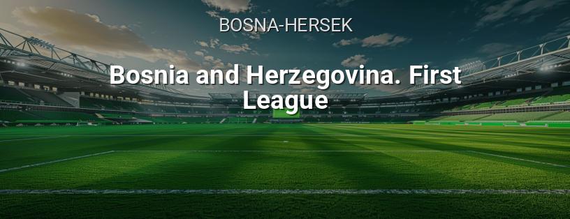 Bosna Hersek Şampiyonası. Birinci Lig logo
