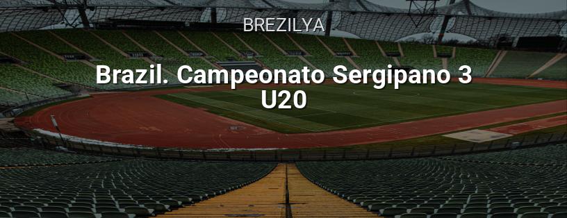 Brezilya Şampiyonası. Sergipano Lig 3 20 Yaş Altı logo