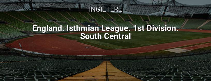 İngiltere Şampiyonası. Isthmian League. 1. Bölüm Güney-Merkez logo