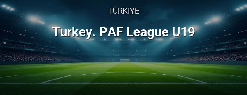 Türkiye Şampiyonası. PAF Ligi U19 logo