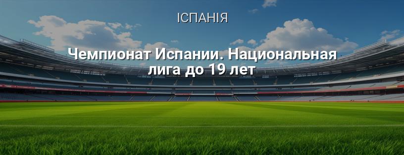 Чемпіонат Іспанії. Національна ліга до 19 років логотип