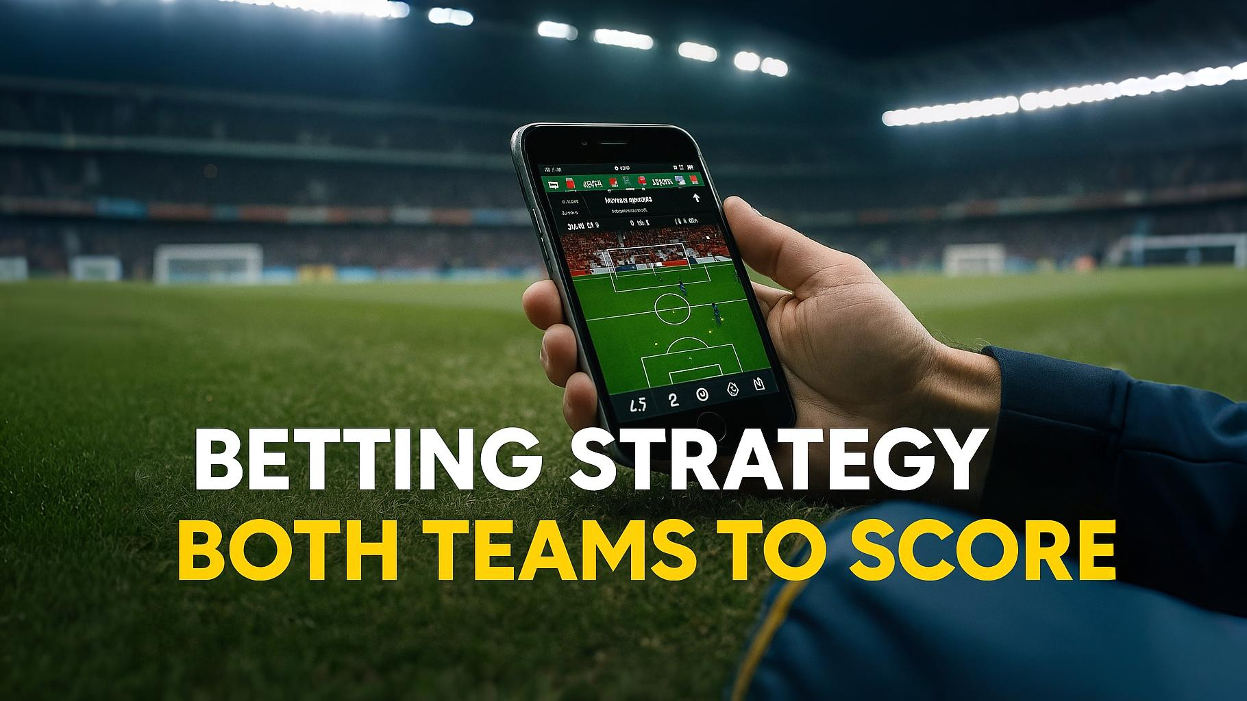 "BOTH TEAMS TO SCORE" Betting Strategy