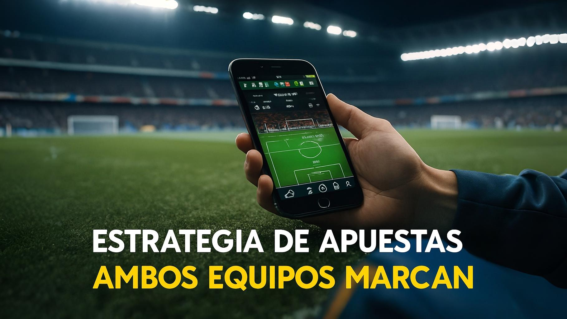 Estrategia de apuestas "AMBOS EQUIPOS MARCAN"