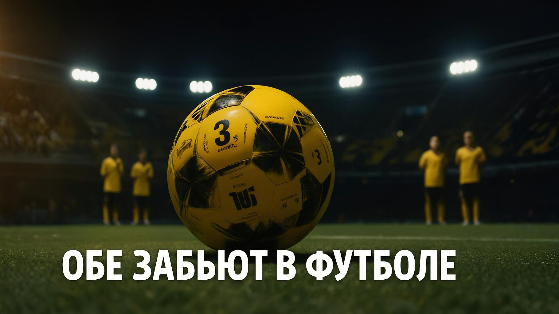 "Обе забьют" в футболе: как повысить свой шанс на успех?