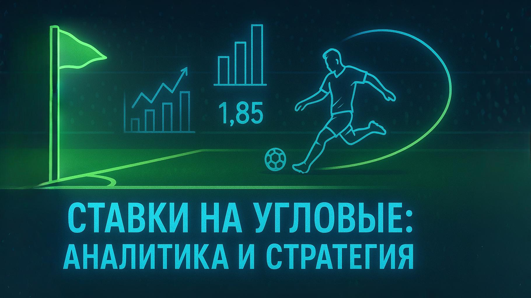 Ставки на тотал угловые.