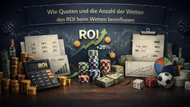 Wie Wettquoten und Anzahl der Wetten den ROI beim Sportwetten.
