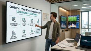 Qu'est-ce qu'un bookmaker et comment ça marche ? : guide pour débutants | BetLab