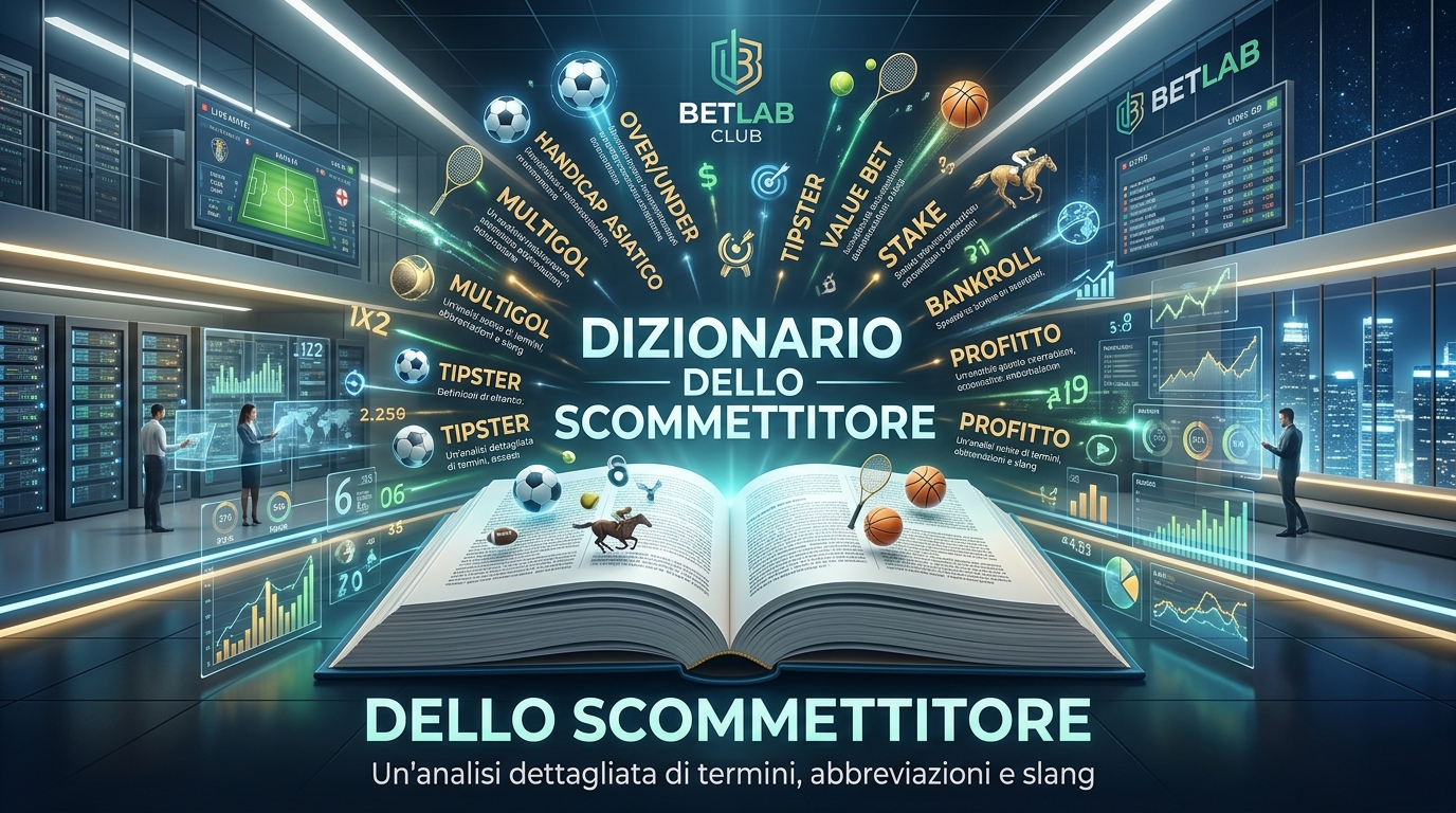 Il glossario dello scommettitore: spiegazione del gergo e dei termini principali delle scommesse sportive