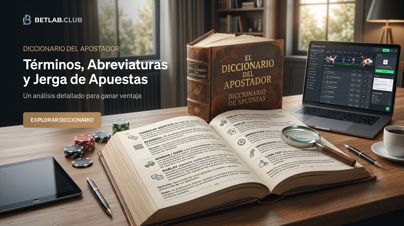 Diccionario del apostador: explicación del argot y los principales términos en las apuestas deportivas