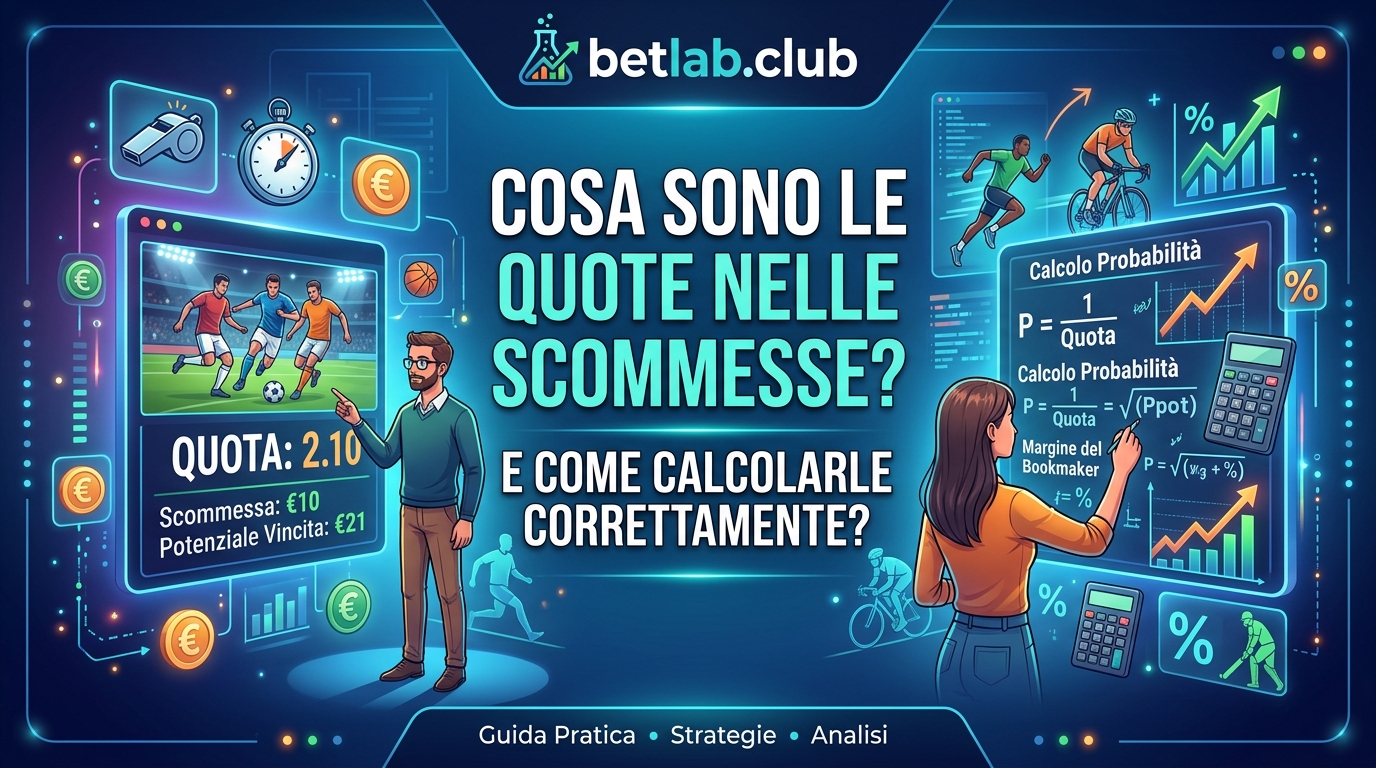 Che cos'è la quota nelle scommesse sportive: come calcolare le probabilità e la vincita presso i bookmaker