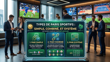 Les types de paris sportifs : pari simple, pari combiné et pari combiné complexe, expliqués simplement | BetLab